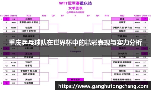 重庆乒乓球队在世界杯中的精彩表现与实力分析
