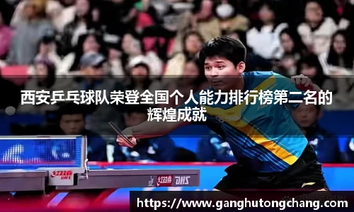 西安乒乓球队荣登全国个人能力排行榜第二名的辉煌成就
